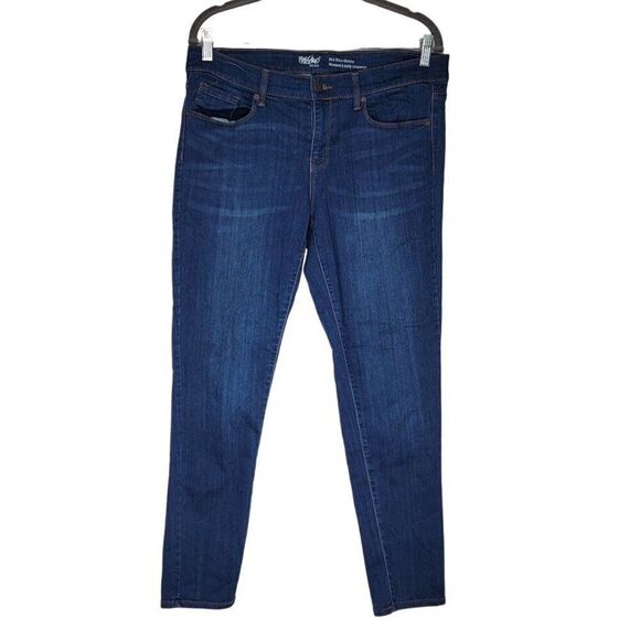 Massimo Women's Mid-Rise Skinny Jeans 12/31 Cotton Blend Denim 32x27 - Picture 1 of 10